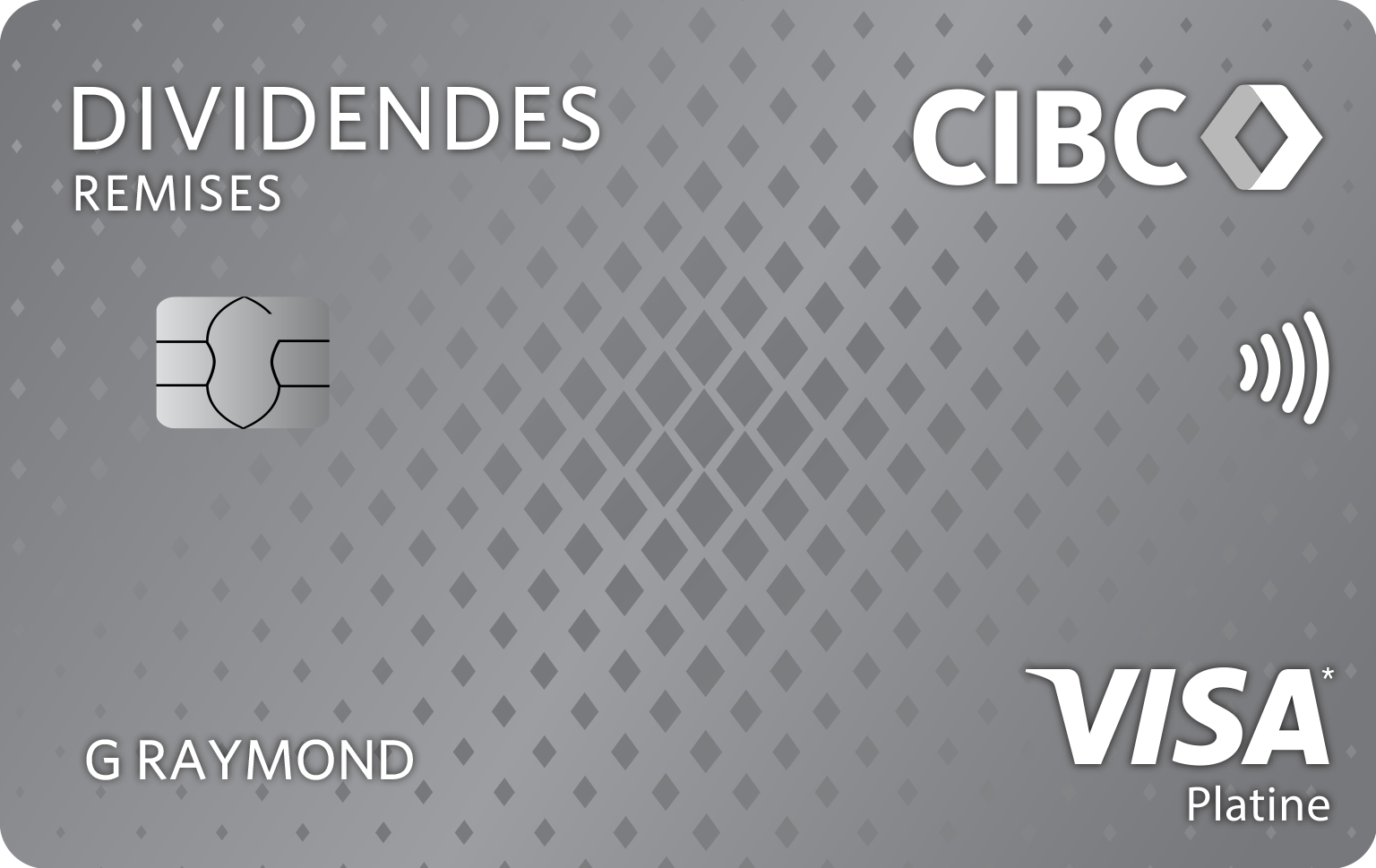 Carte Dividendes PlatineMD CIBC Visa*
