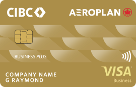 CIBC Aeroplan® Visa* Business Plus Card