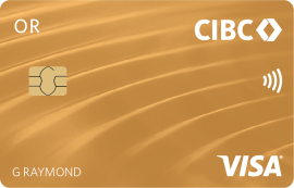 Carte Or CIBC Visa*